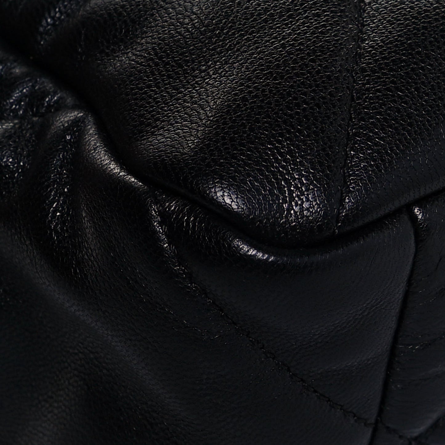 Goatskin Quilted Large Chanel 19 Flap Black