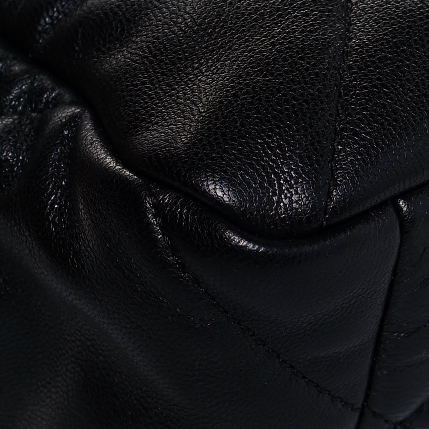 Chanel Goatskin Quilted Large Chanel 19 Flap Black 9 of 14