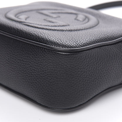Gucci Pebbled Calfskin Small Soho Disco Bag Black 10 of 11