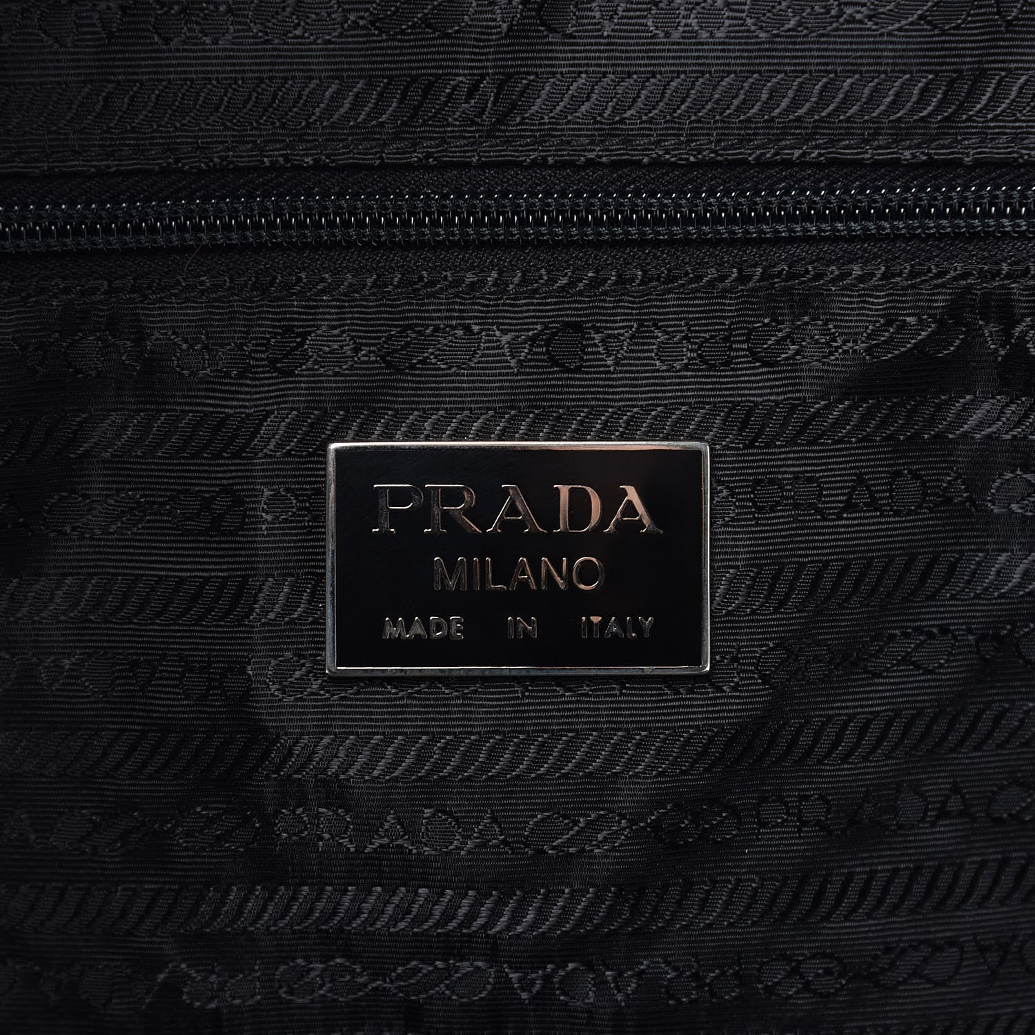 Prada Tessuto Nylon Saffiano Luggage Black 6 of 19
