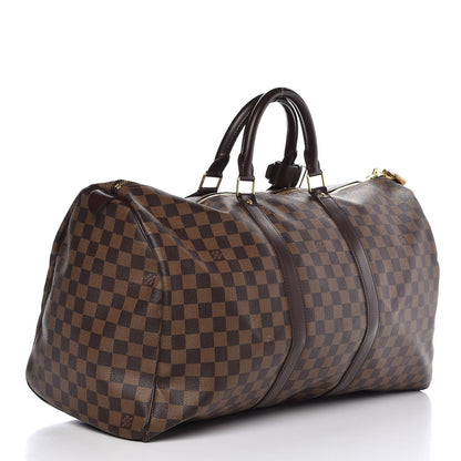 Louis Vuitton Damier Ebene Keepall 50 3 of 7