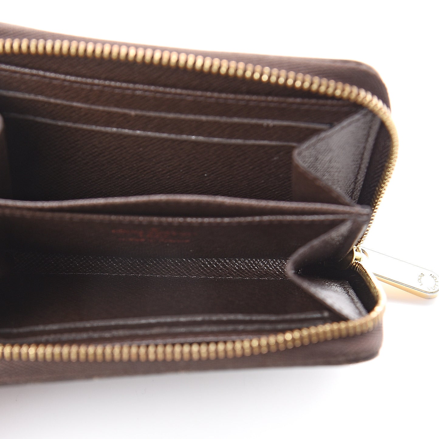 Damier Ebene Zippy Coin Purse
