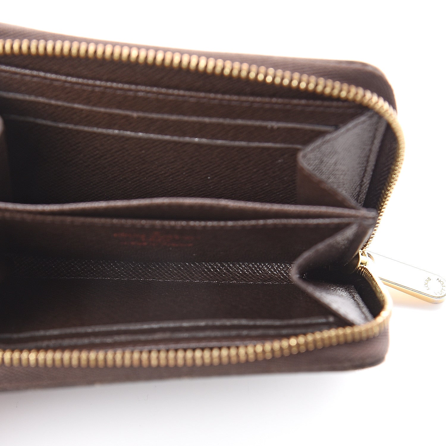 Louis Vuitton Damier Ebene Zippy Coin Purse 4 of 5