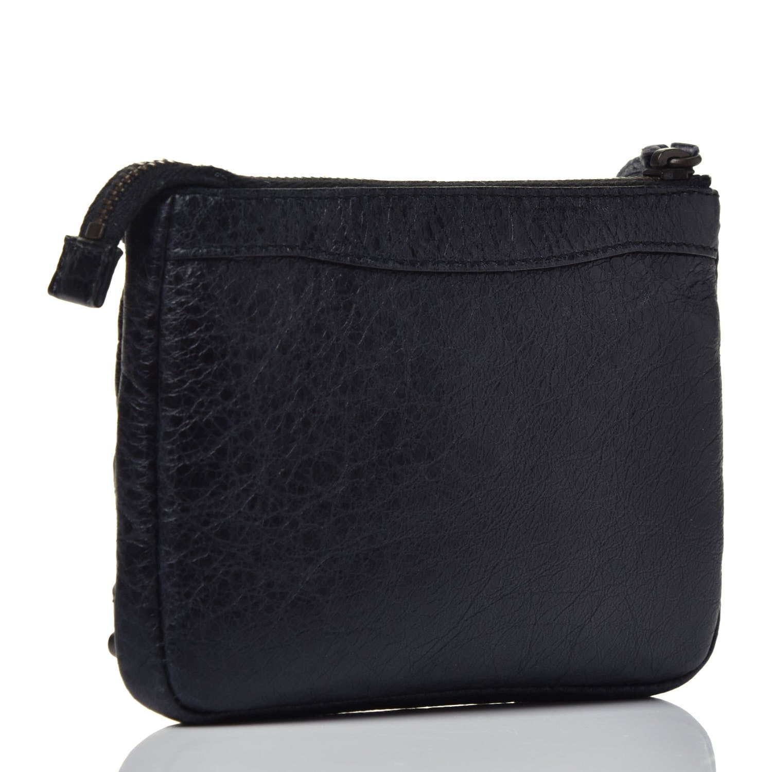 Balenciaga Agneau Classic Hardware M Porte-Monnaie Coin Purse Black 3 of 7