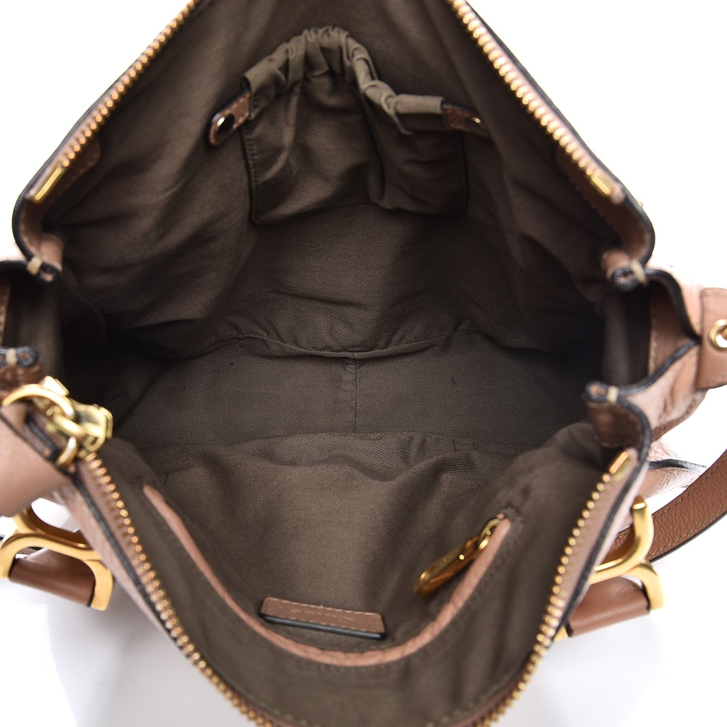 Calfskin Medium Marcie Satchel Nude