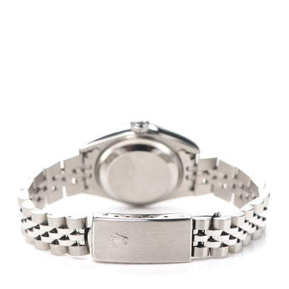 Rolex Stainless Steel 18K White Gold 26mm Oyster Perpetual Datejust Watch White Roman 79174 3 of 5