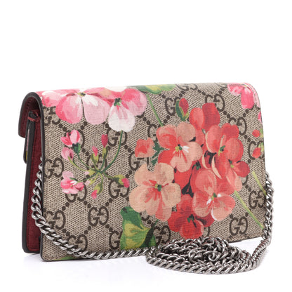Gucci GG Supreme Monogram Blooms Super Mini Dionysus Shoulder Bag Beige Multicolor Dry Rose 2 of 11