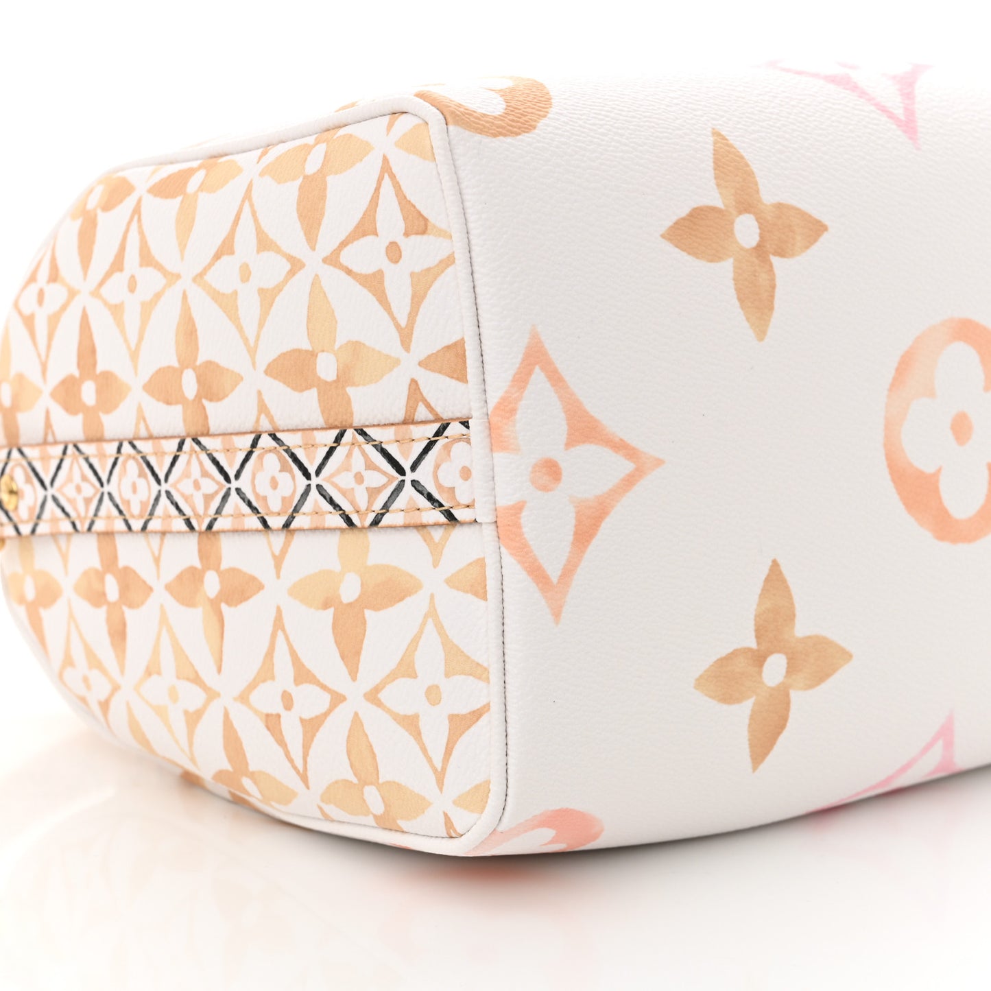 Monogram Giant By The Pool 2.0 Speedy Bandouliere 25 Beige