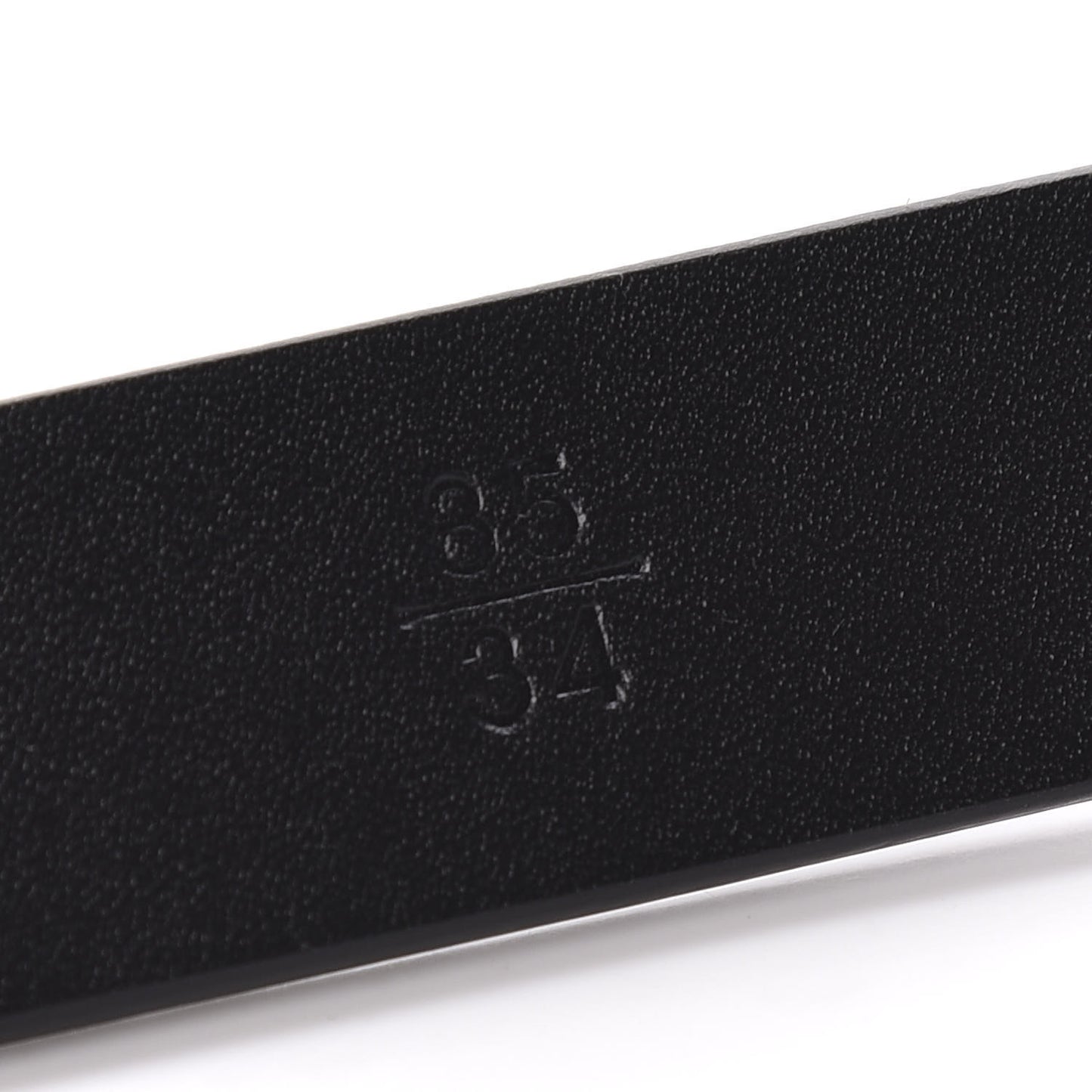 Calfskin Crystal CC Belt 85 34 Black
