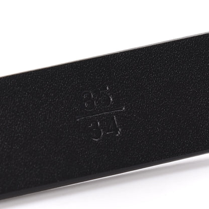 Chanel Calfskin Crystal CC Belt 85 34 Black 7 of 8