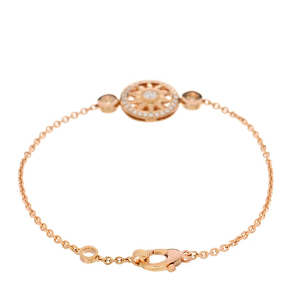 Harry Winston 18K Rose Gold Diamond Gates Bracelet 2 of 3