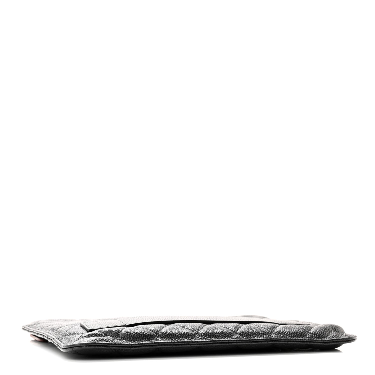 Chanel Caviar Quilted Medium Slide Pouch Black 4 of 13