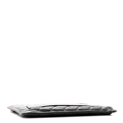 Chanel Caviar Quilted Medium Slide Pouch Black 4 of 13