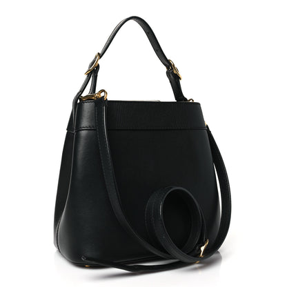 Valentino Garavani Smooth Calfskin Supervee Top Handle Bag Black 3 of 12