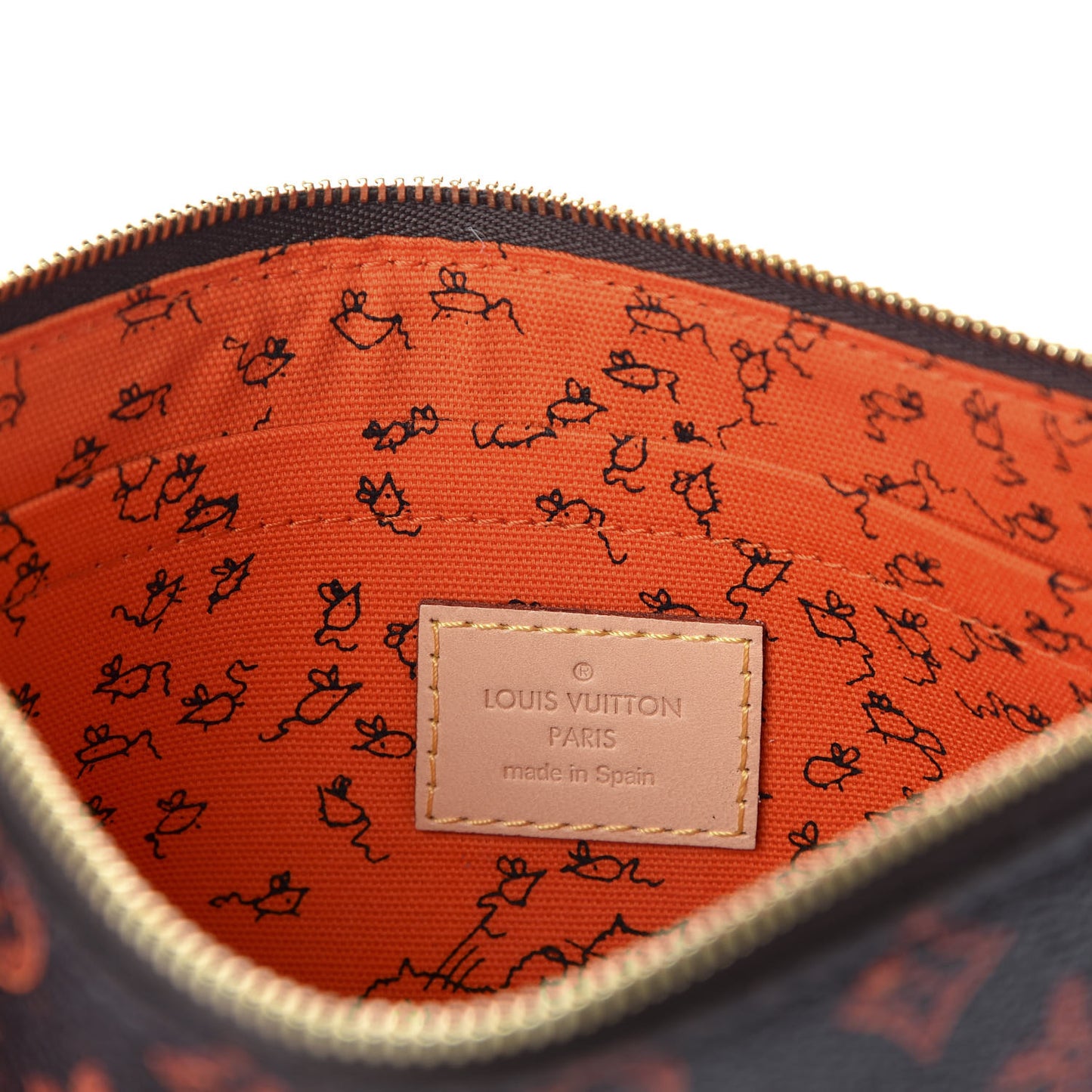 Catogram Neverfull MM GM Pochette Marron