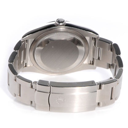 Rolex Stainless Steel 36mm Oyster Perpetual Watch Black 116000 5 of 7