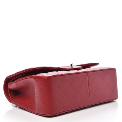 Chanel Caviar Quilted Jumbo Double Flap Red 4 of 11