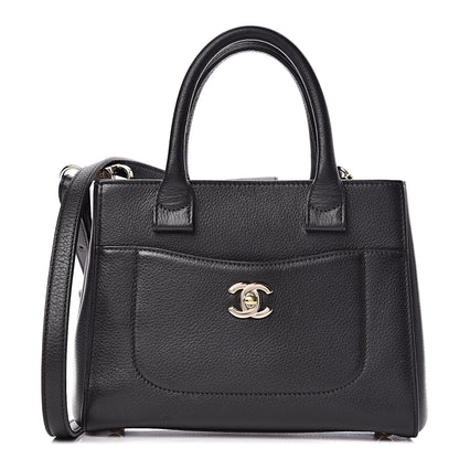 Chanel Grained Calfskin Mini Neo Executive Shopper Tote Black 1 of 16
