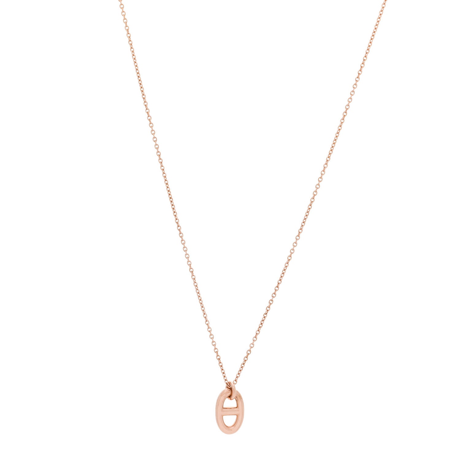 Hermes 18K Rose Gold PM Farandole Pendant Necklace 1 of 6