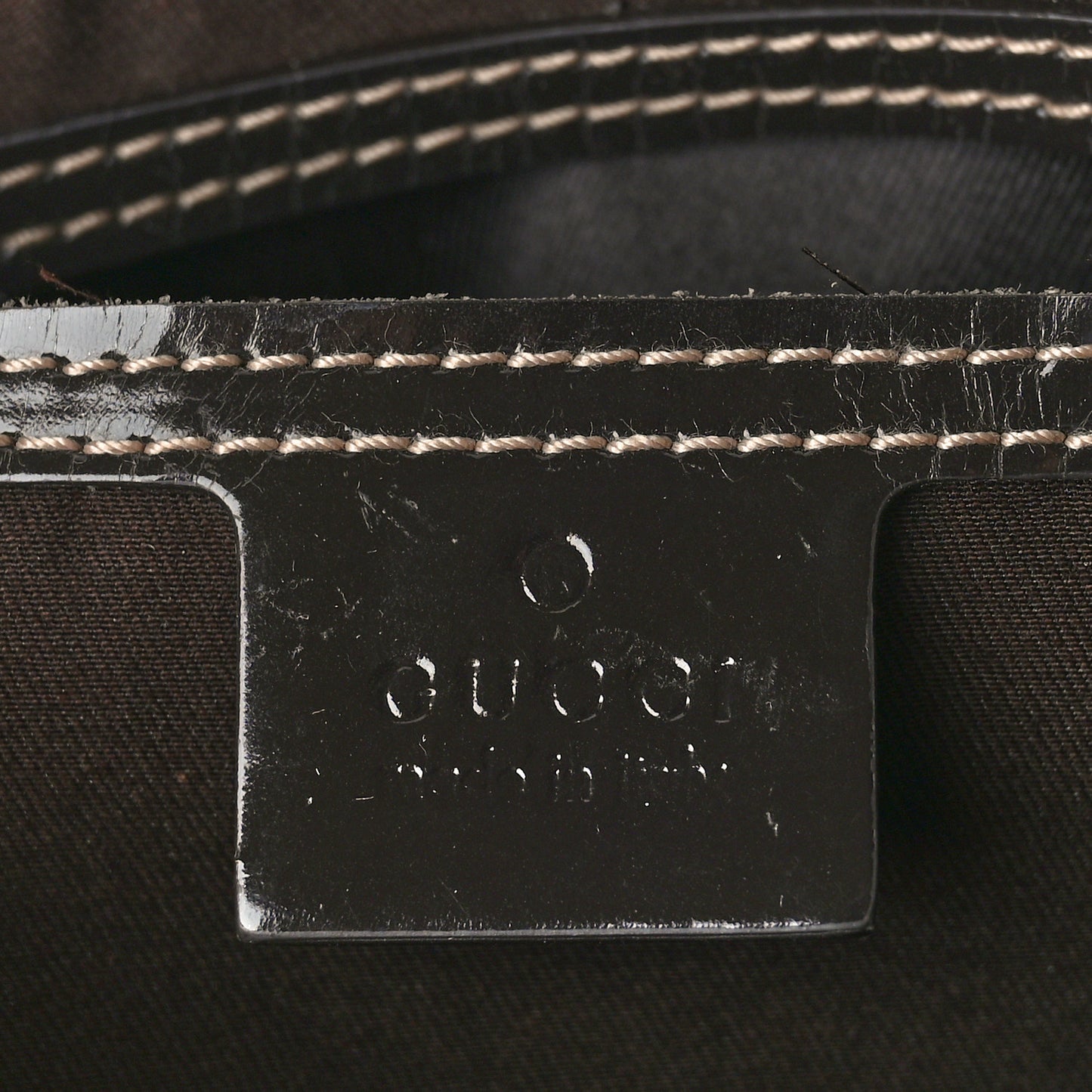 GG Plus Monogram Small Joy Boston Dark Brown