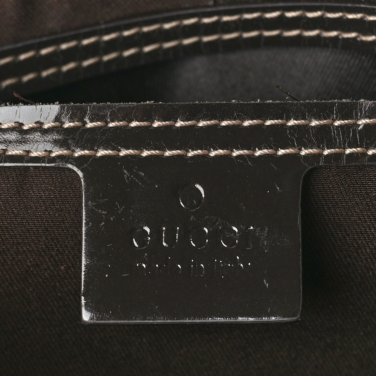 Gucci GG Plus Monogram Small Joy Boston Dark Brown 6 of 9