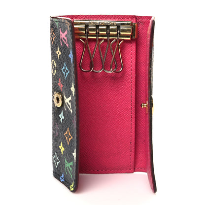 Louis Vuitton Monogram Multicolor Multicles 4 Key Holder Black Grenade 5 of 15