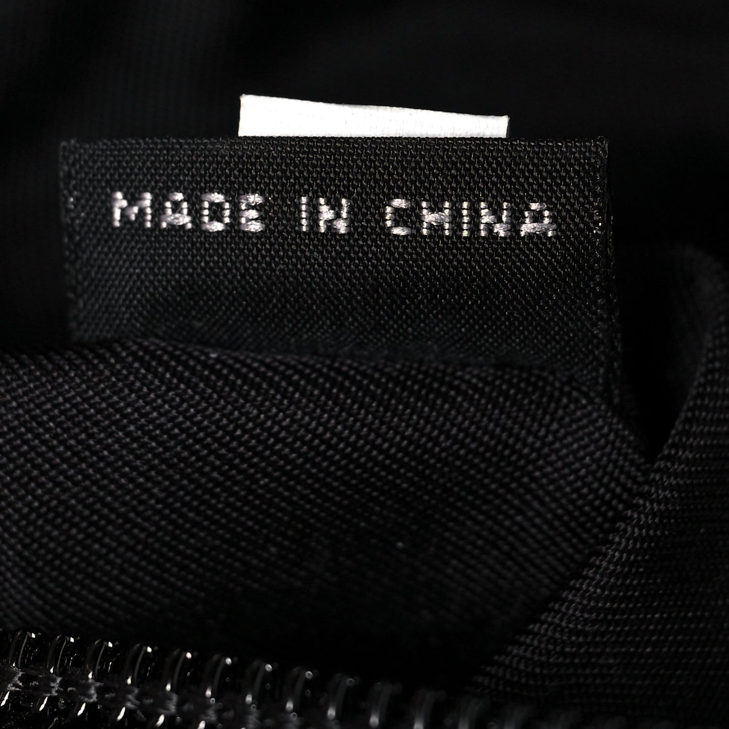 Tessuto Nylon Belt Bag Black