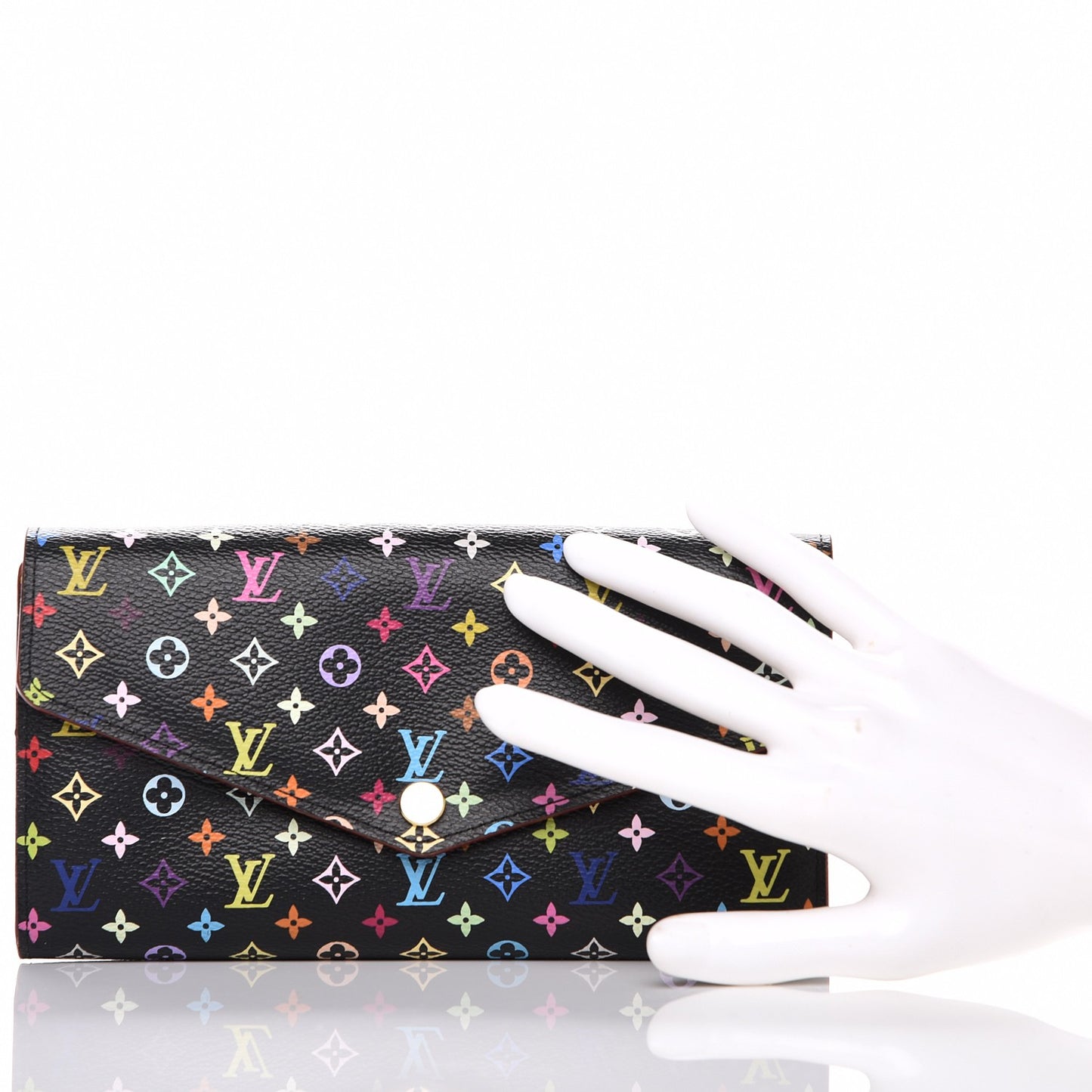 Monogram Multicolor Sarah Wallet NM Black Grenade