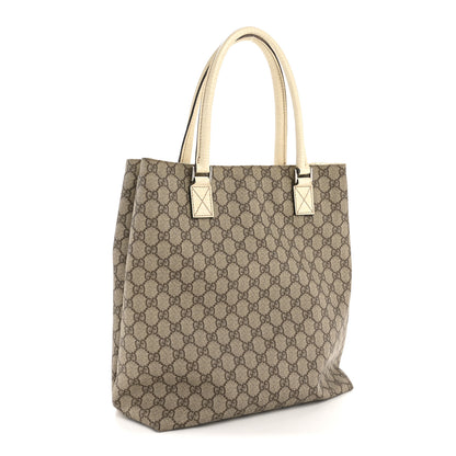 Gucci GG Plus Monogram Small Vertical Tote Off White 3 of 12