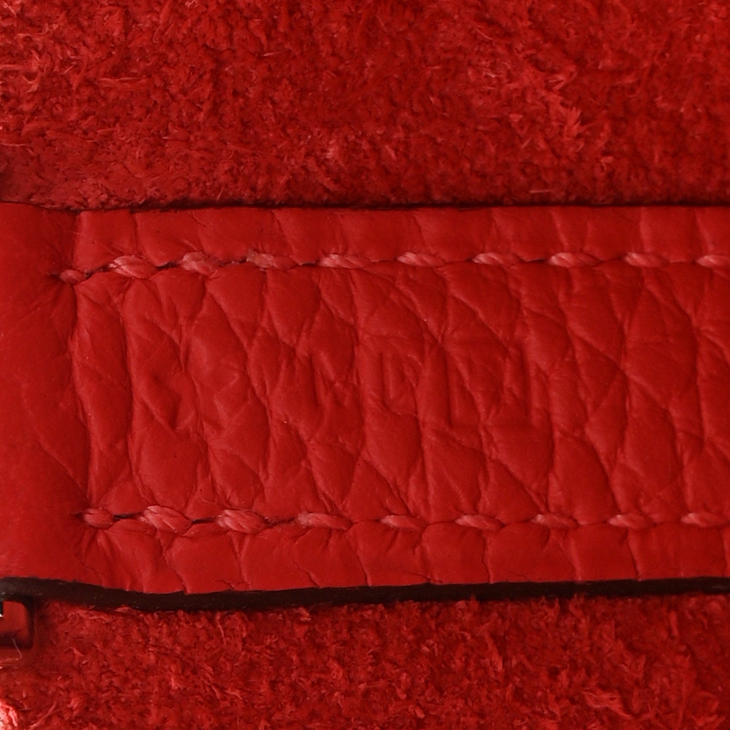 Hermes Taurillon Clemence Picotin Lock 22 MM Rouge Pivoine 7 of 11