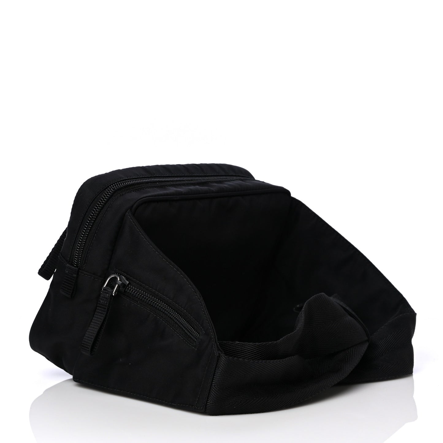 Tessuto Nylon Belt Bag Black