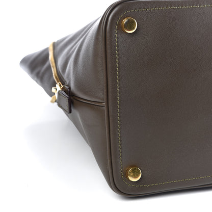 Tom Ford Calfskin Medium Jennifer Trap Tote Dark Green 11 of 12