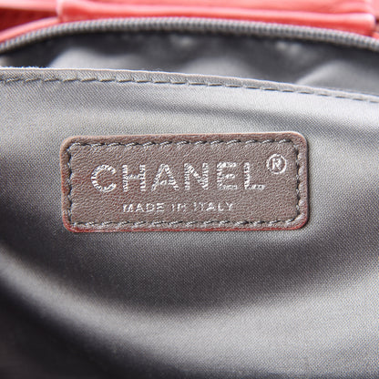 Chanel Lambskin Rock And Cabaret Chain Fringe Accordion Flap Red 7 of 18