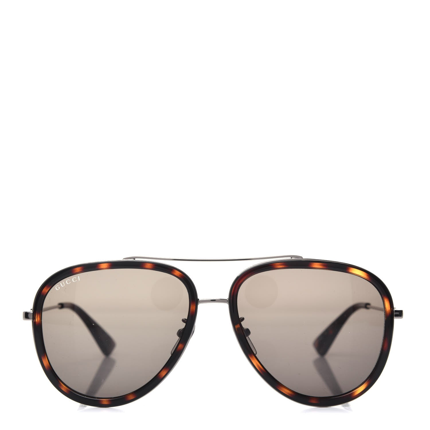 Gucci Aviator Sunglasses GG0062S Tortoise 2 of 7