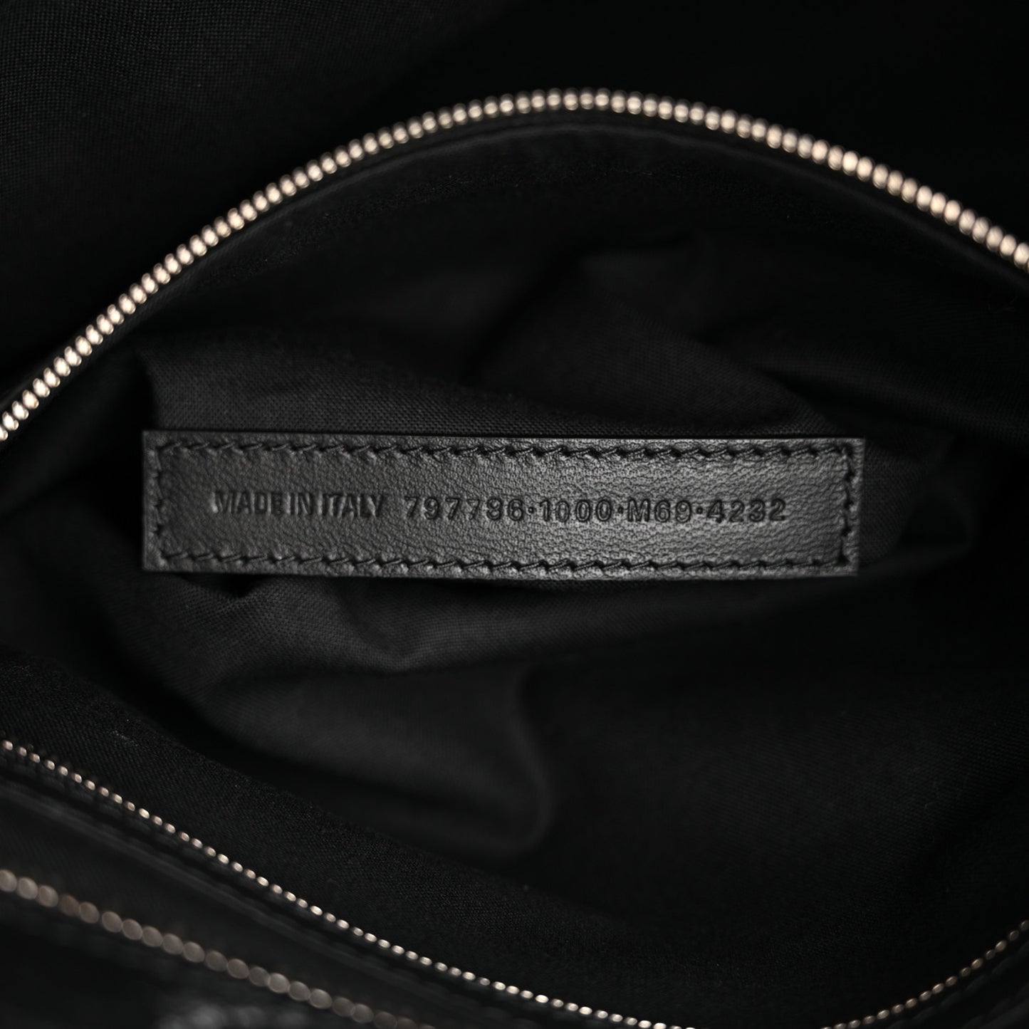 Agneau Arena Silver Hardware Medium Le City Black