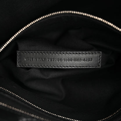 Balenciaga Agneau Arena Silver Hardware Medium Le City Black 7 of 12