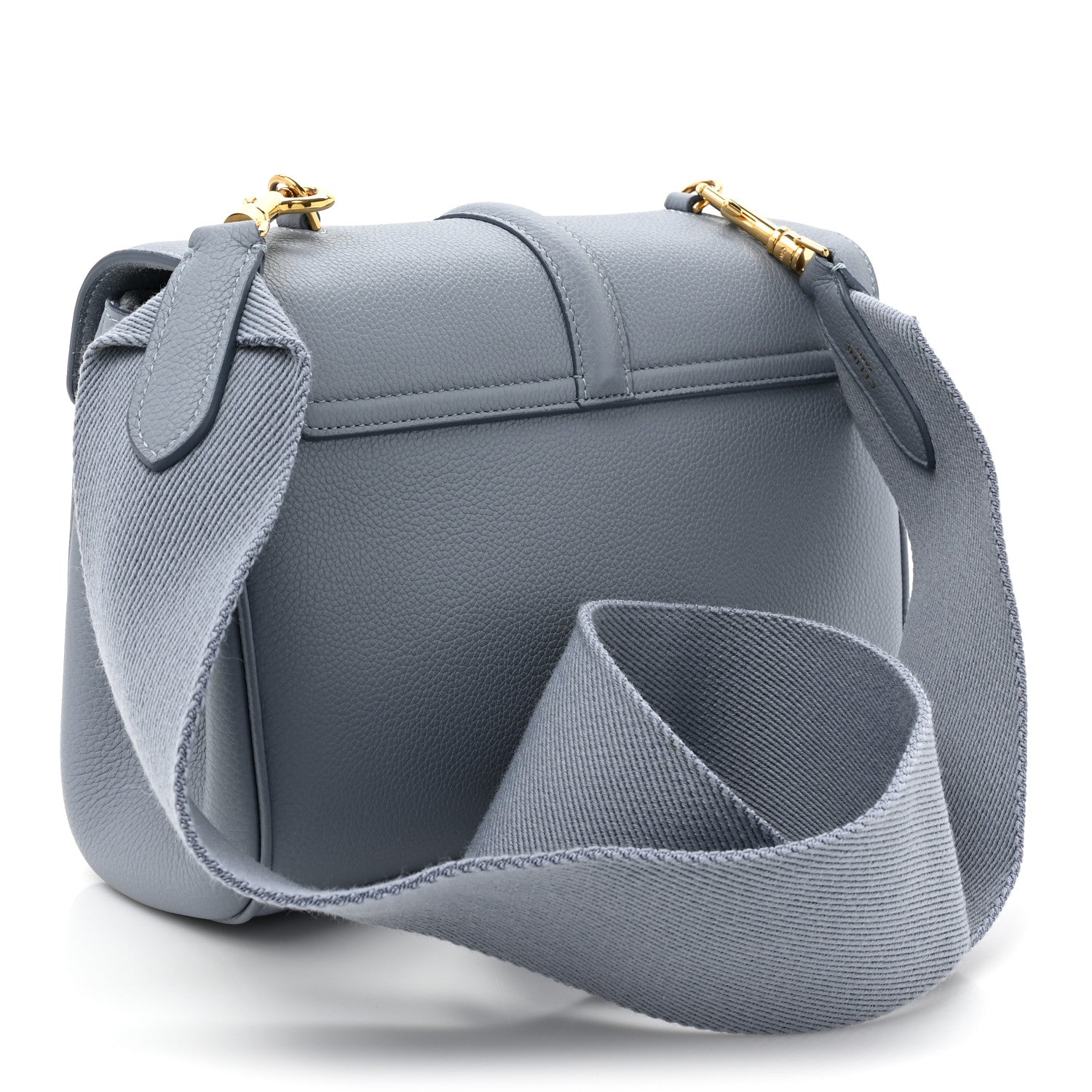 Celine Smooth Calfskin Teen Soft 16 Shoulder Bag Arctic Blue 3 of 11