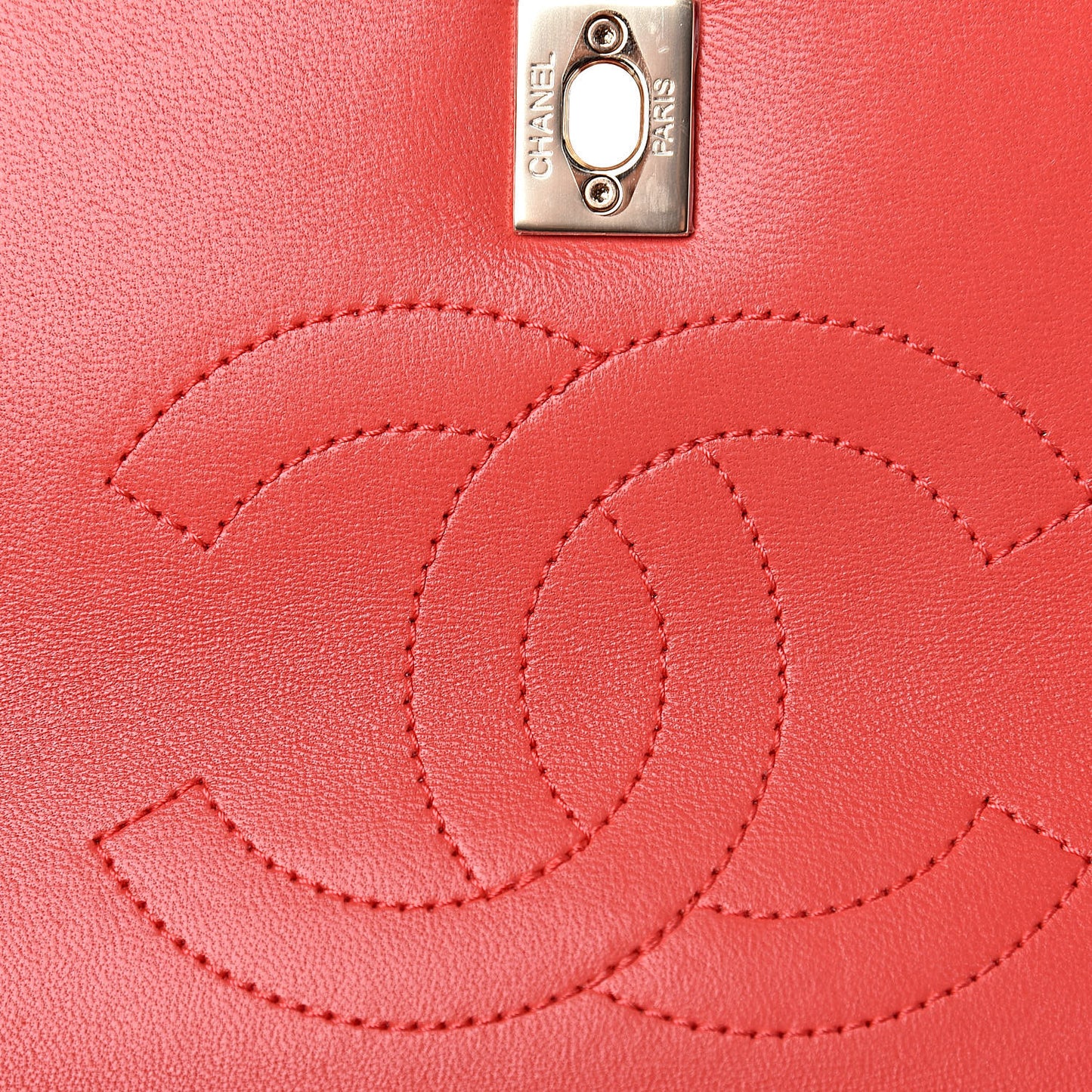 Lambskin Quilted Small Trendy CC Flap Dual Handle Bag Bright Pink