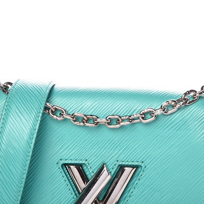 Louis Vuitton Epi Twist Shoulder Bag PM Turquoise 8 of 11