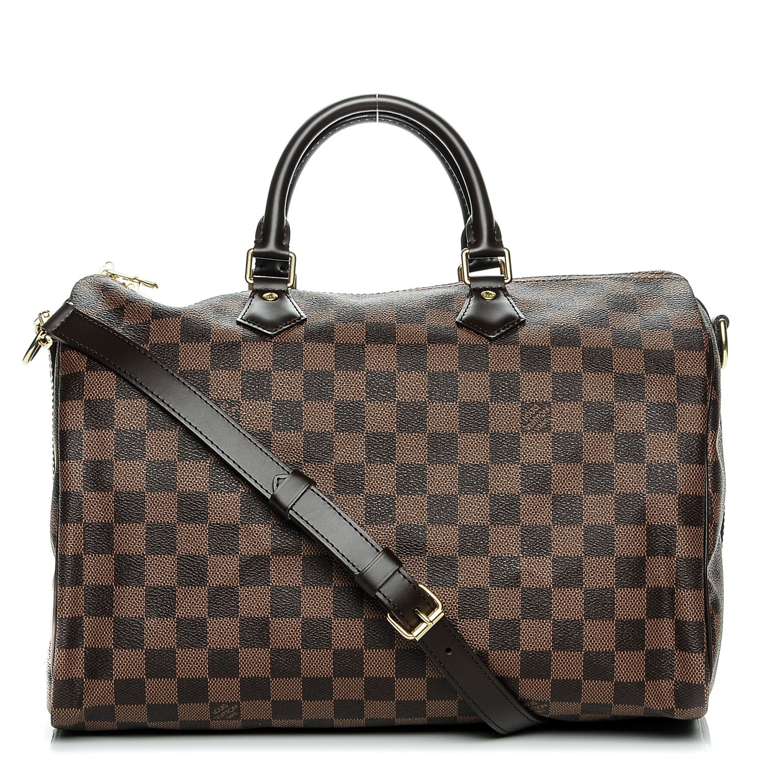 Louis Vuitton Damier Ebene Speedy Bandouliere 35 1 of 6