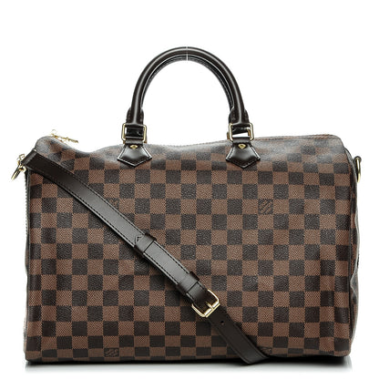 Louis Vuitton Damier Ebene Speedy Bandouliere 35 1 of 6