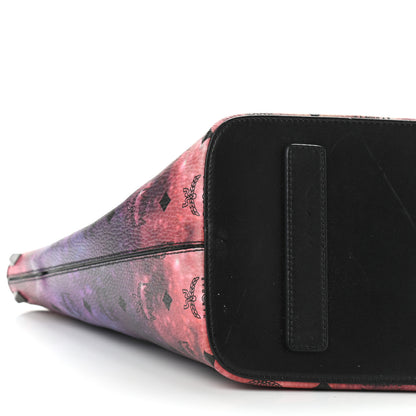 MCM Galaxy Visetos Medium Shopper Tote Multicolor 9 of 11