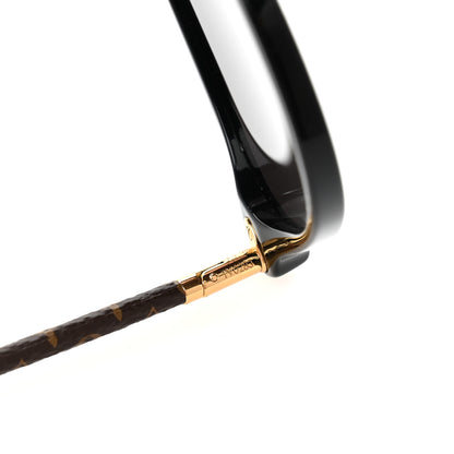 Louis Vuitton Monogram Acetate LV First Round Sunglasses Z1710W Black 7 of 9