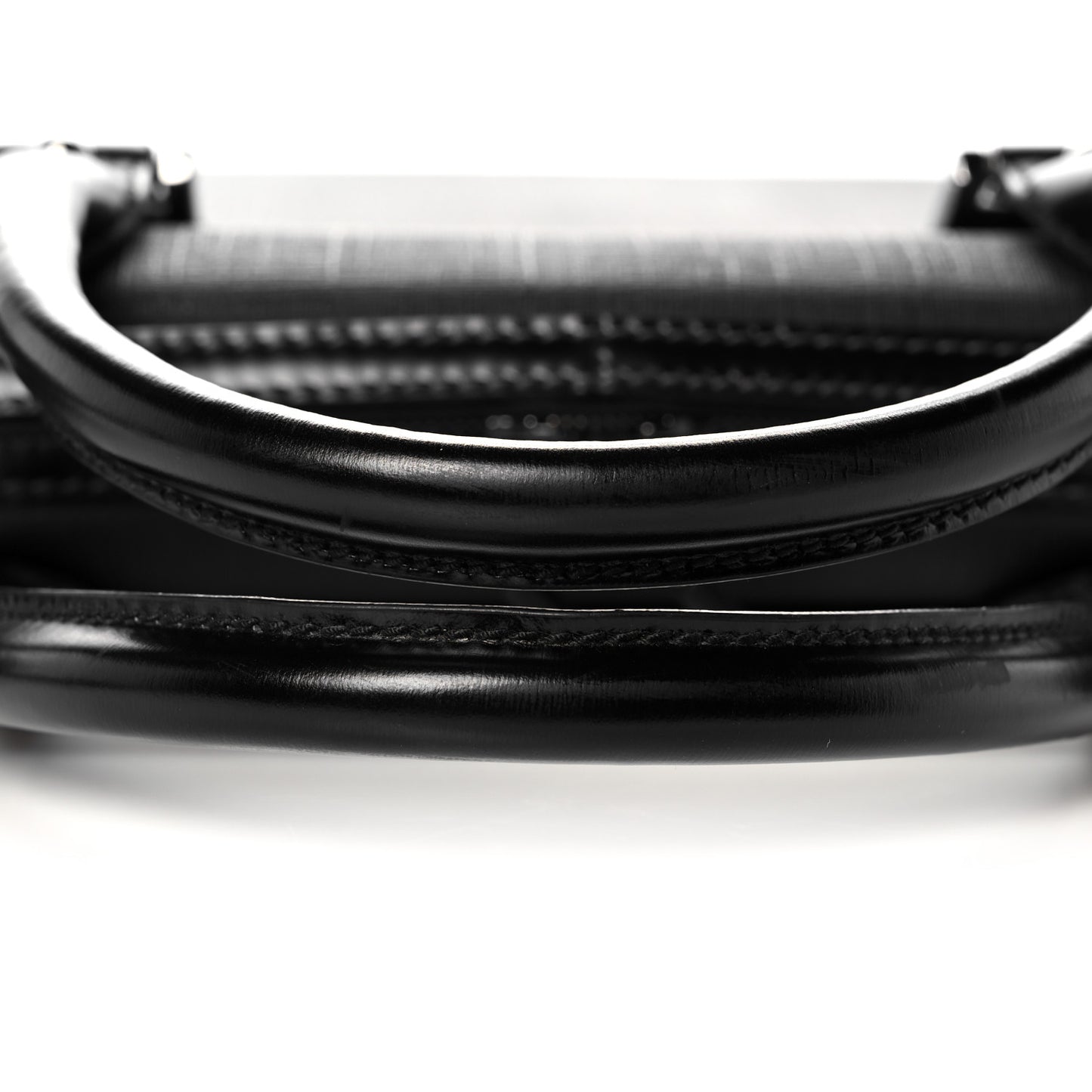 Coated Canvas Interlocking G Large Garment Hard Case Travel Bag Black