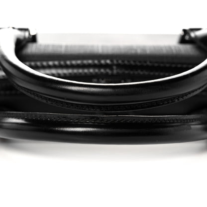 Gucci Coated Canvas Interlocking G Large Garment Hard Case Travel Bag Black 14 of 15