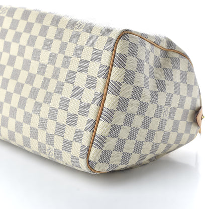 Louis Vuitton Damier Azur Speedy 30 7 of 12