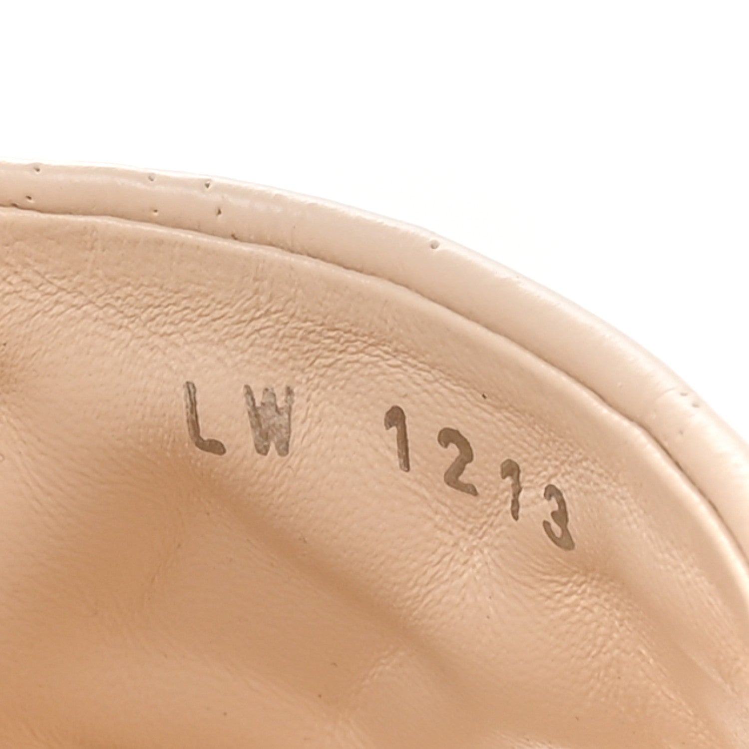 Louis Vuitton Lambskin Embossed Monogram Revival High Heel Mules 41 Beige 8 of 8
