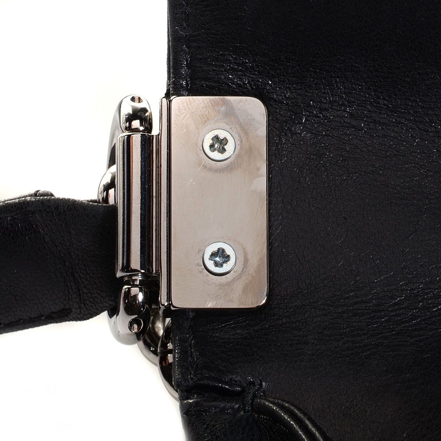 Lambskin Quilted Soft Boy Flap Black