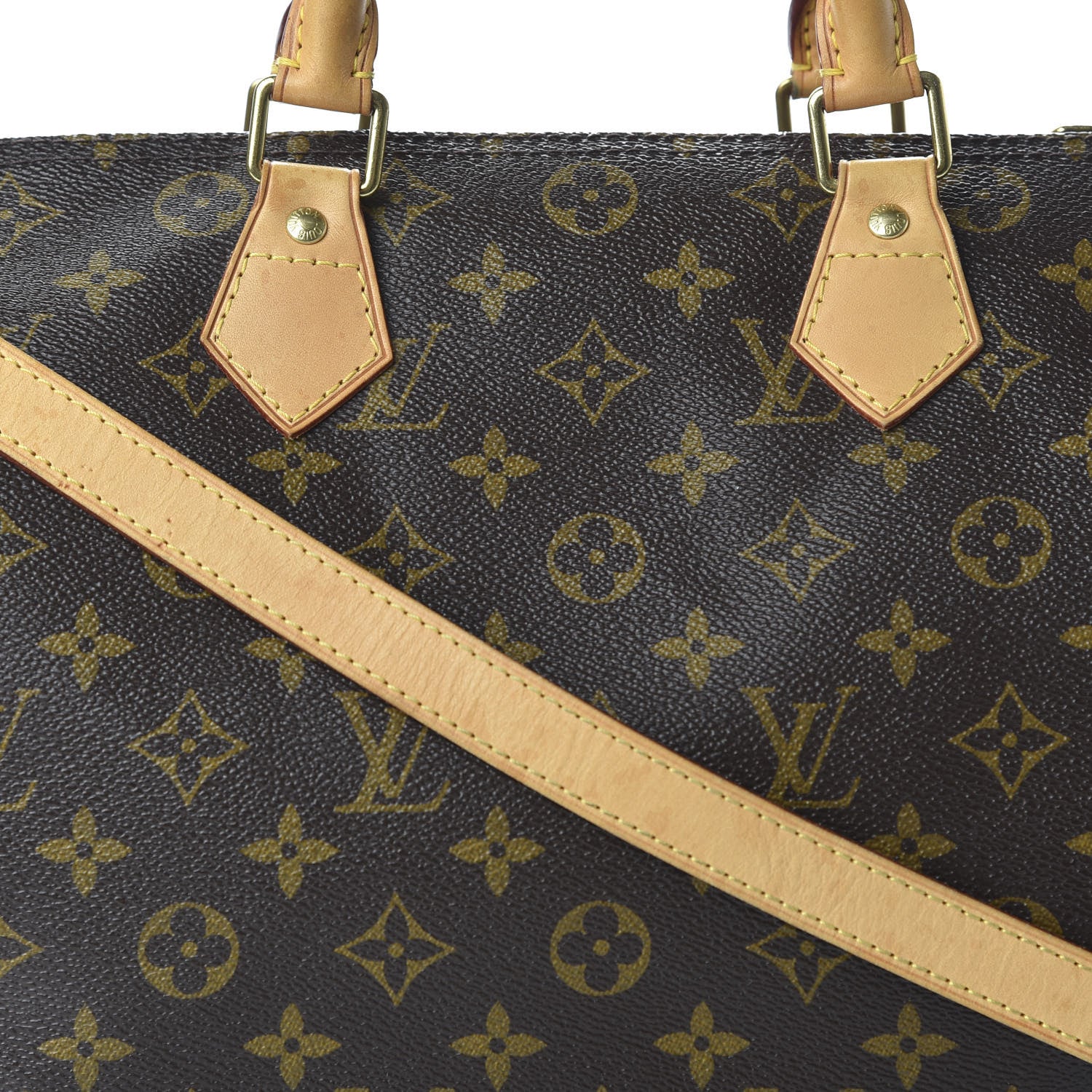 Louis Vuitton Monogram Speedy Bandouliere 30 10 of 10