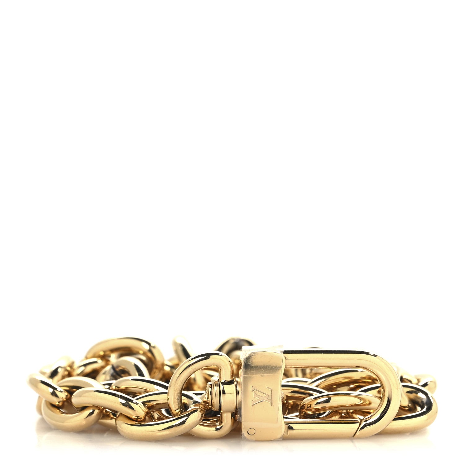 Louis Vuitton Slim Trunk Chain Shoulder Strap Gold 1 of 3